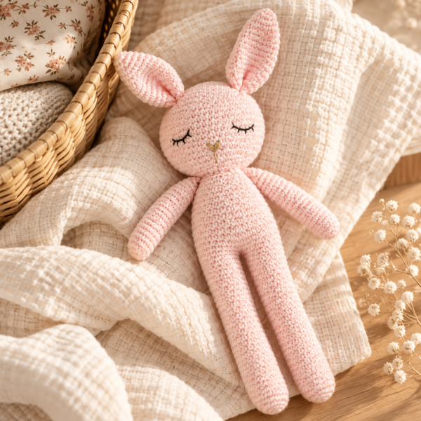 Hæklet Kaninbamse